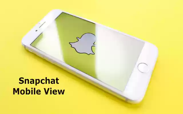 Snapchat Mobile View [2022]  from Chrome web store to be run with OffiDocs Chromium online
